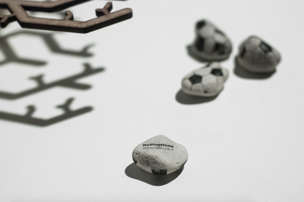 Stones called 'Rolling Stones' from the join project done with Keren Rosen for Fabrica