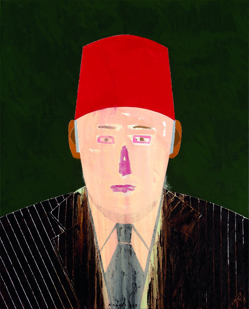 Eduardo Arroyo. Autoportrait, 2011. Avec l’autorisation de la Galerie Louis Carré & Cie © ADAGP, Paris 2015