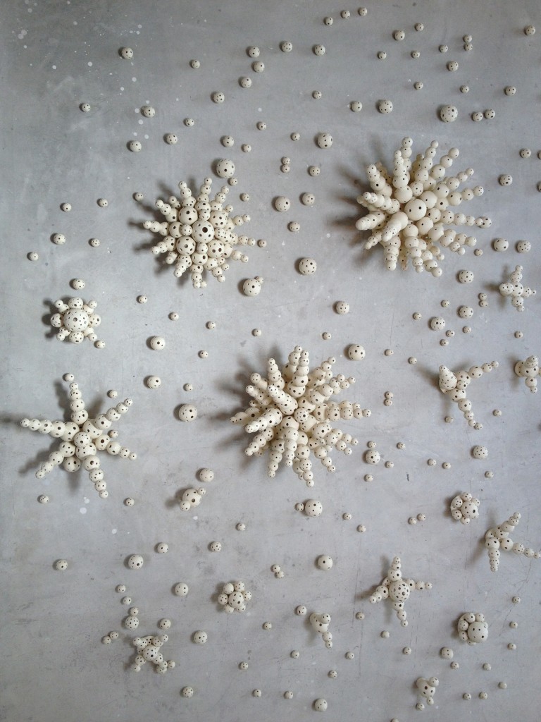 Ceramic Wall Constellation in Collaboration with Shizue Imai