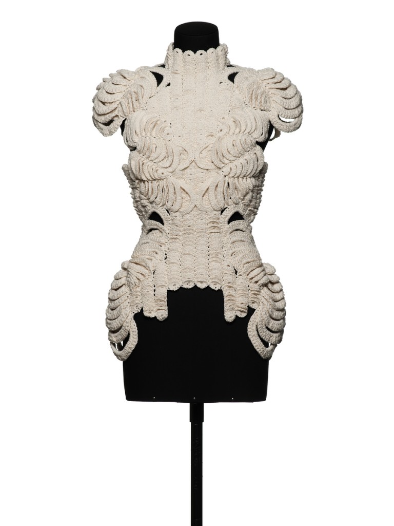 Sandra Backlund (Swedish, b. 1975); Dress, from Fall / Winter collection, 2013; Crocheted cotton