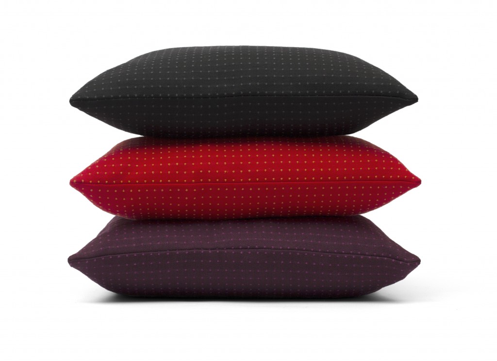 Giulio Cappellini: Puntino pillows (2016) for Smaller Objects. Produced in Sweden.