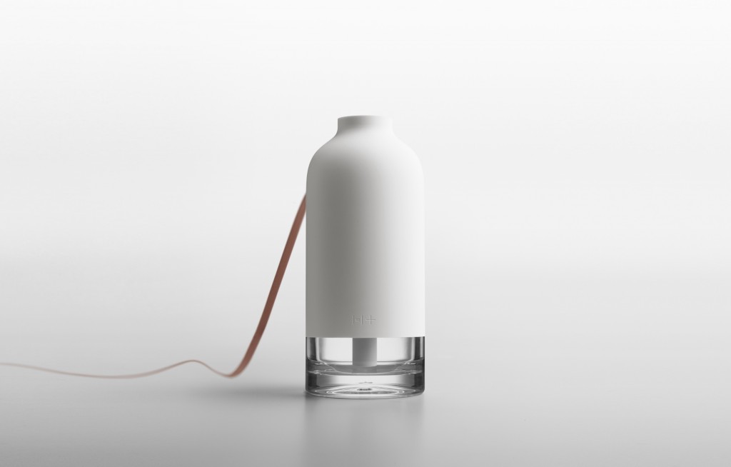 Yeongkyu Yoo (Korean, b. 1971; active in USA) and cloudandco (Seoul, South Korea, founded 2010); Manufactured by 11+ (Anyang, South Korea, founded 2011); Bottle Humidifier, 2012; ABS Plastic, polycarbonate; 20 × 8.7 cm (7 7/8 × 3 7/16 in.)