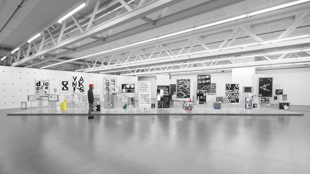 "ECAL Graphic Design" Installation view (photo by ECAL/Younès Klouche)