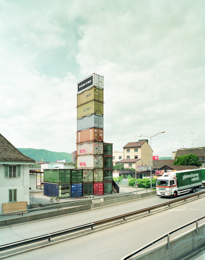 FREITAG Flagship store Zurich. Architect Annette Spillmann & Harald Echsle, Zurich, Photo: Roland Tännler