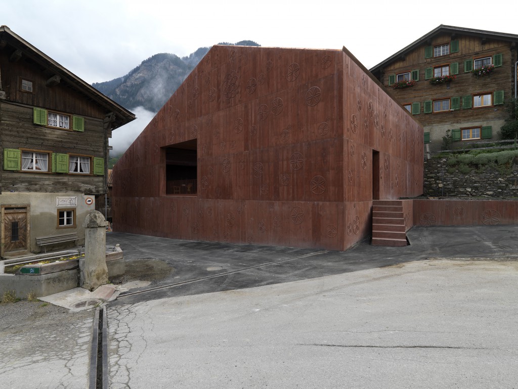 Atelier Bardill, Scharans, Switzerland. Photo: Archive Olgiati