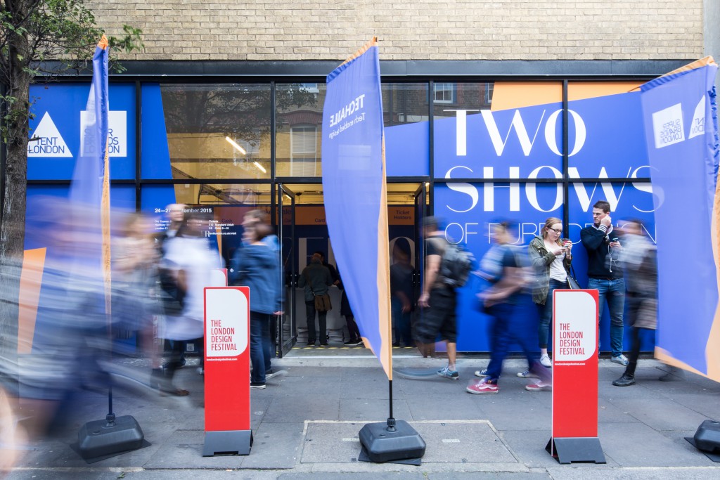 London Design Fair Entrance 2015, image by Sophie Mutevelian