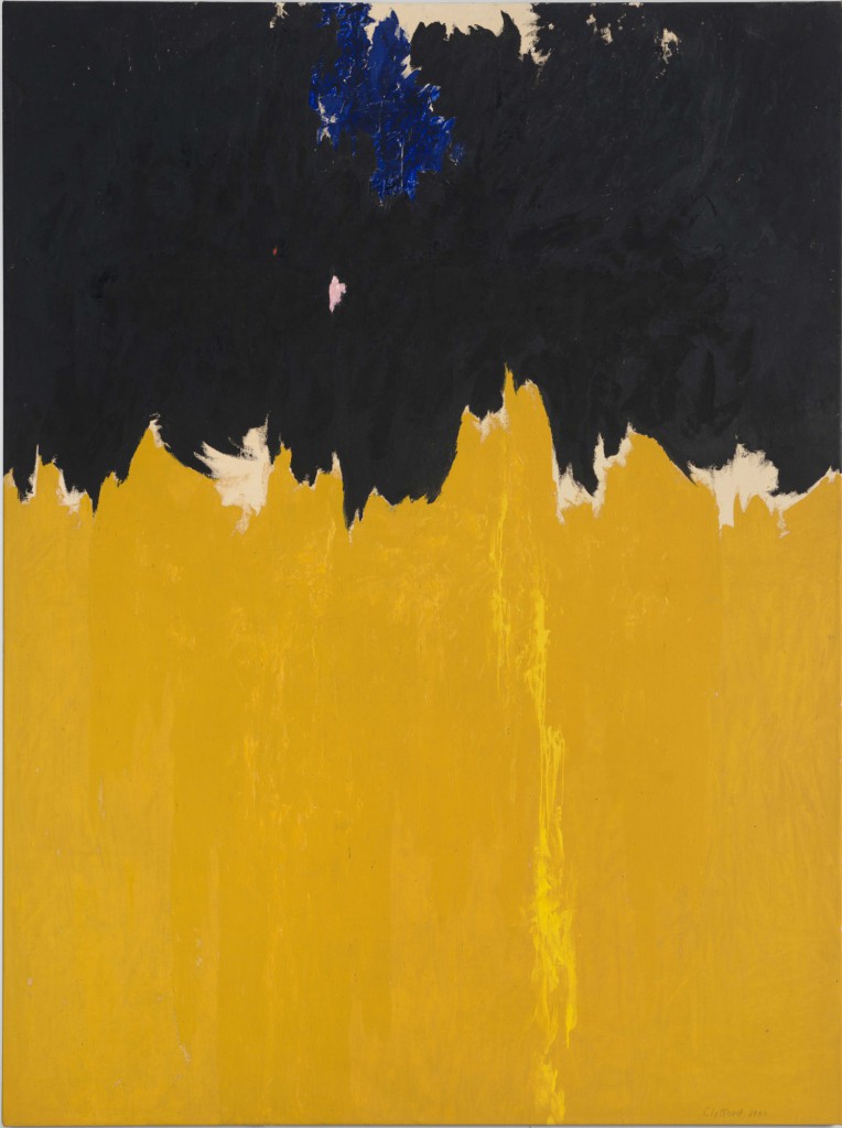 Clyfford Still - PH-950, 1950. Oil on canvas, 233.7 x 177.8 cm. Clyfford Still Museum, Denver (c) City and County of Denver / DACS 2016. Photo courtesy the Clyfford Still Museum, Denver, CO