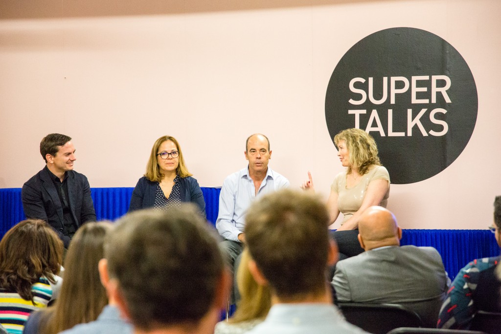 Super Talks at London Design Fair. Photo courtesy Laufen