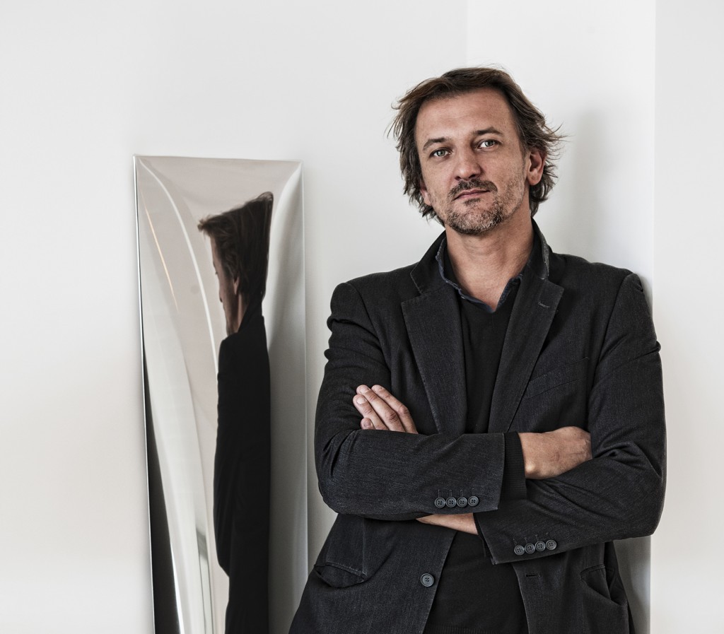 Designer Xavier Lust. Photo: Serge Anton