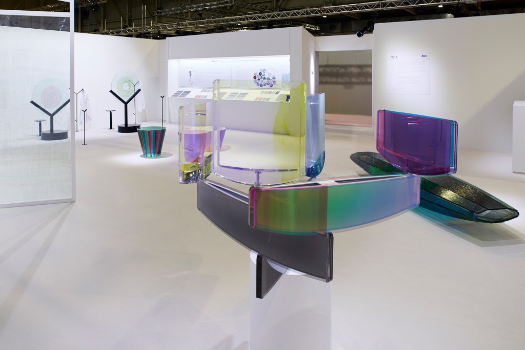 Installation view of Touch during Milan Design Week 2017