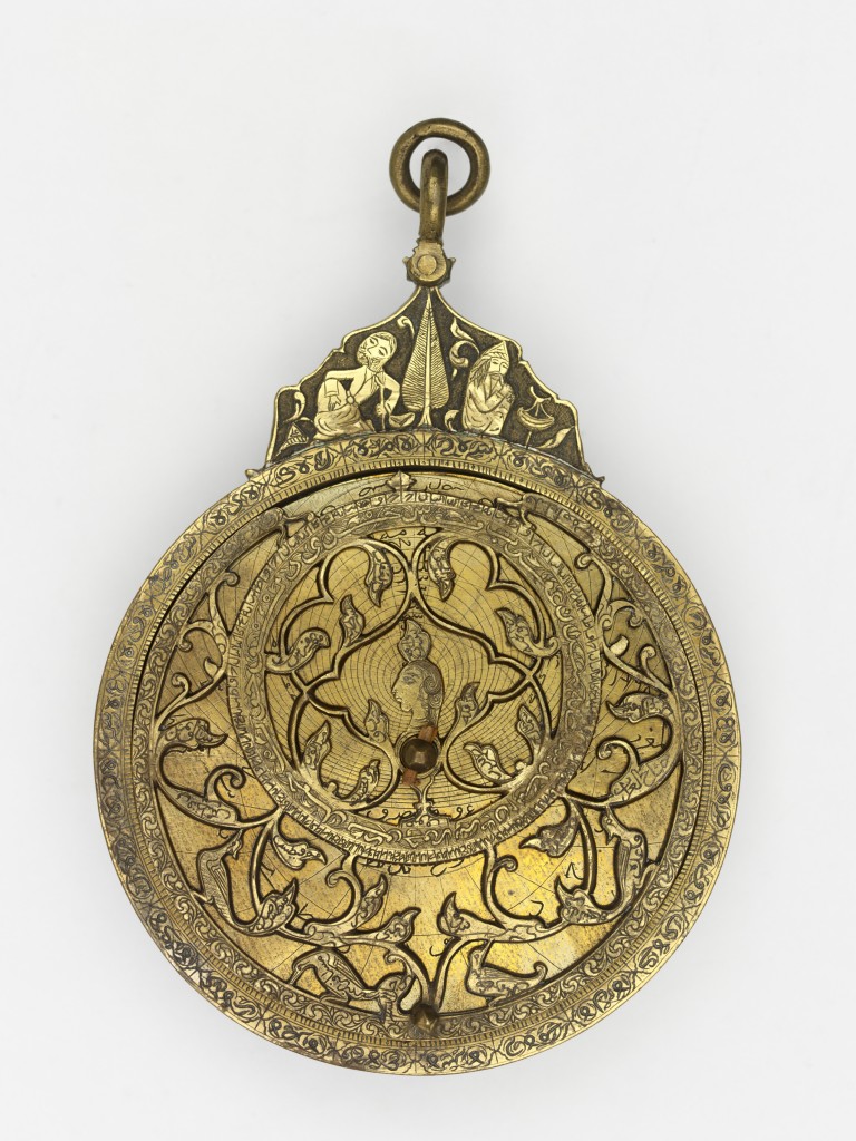Astrolabe, Islamic metalwork, Image courtesy of the Victoria and Albert Museum London