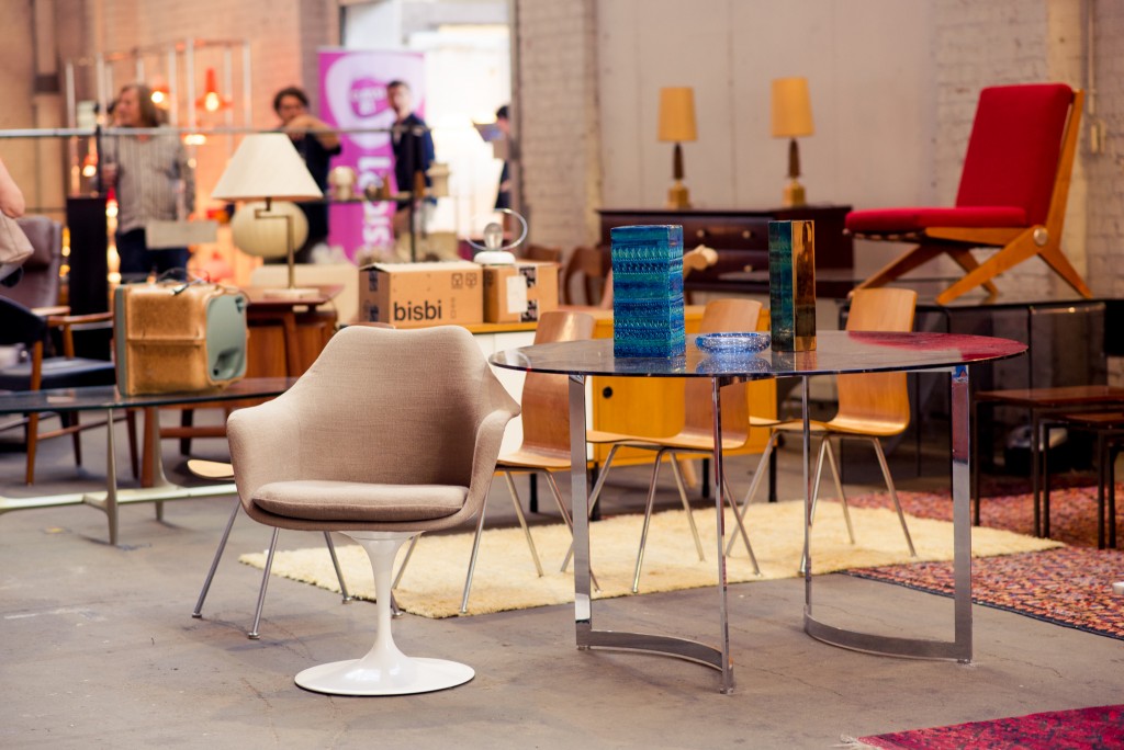 View of the previous edition of Brussels Design Market at Tour & Taxi